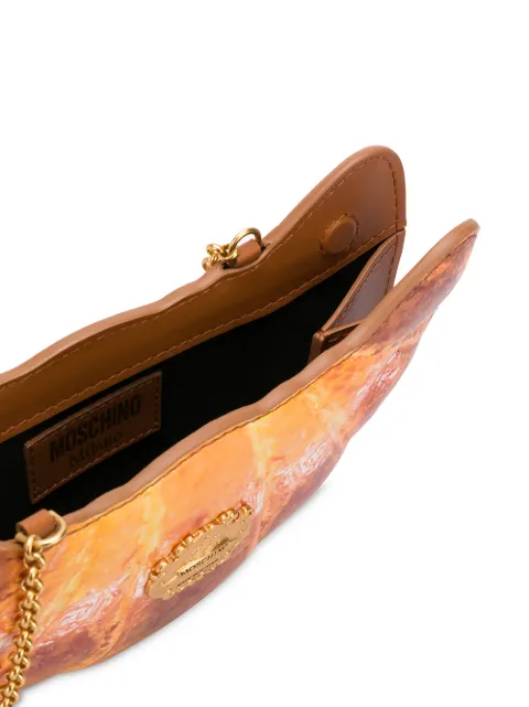 Baguette clutch online moschino