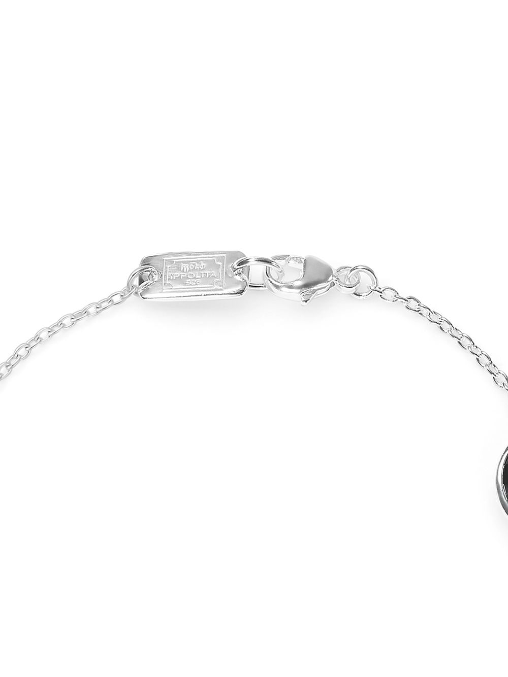 Shop Ippolita 7-stone Link Bracelet In Silver