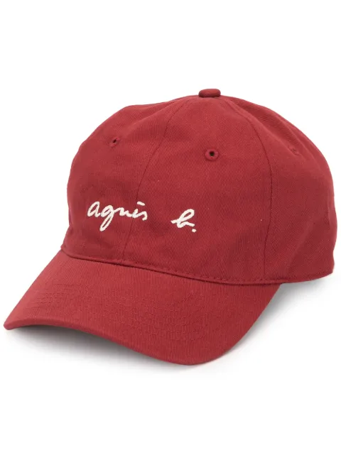 Agnès b. Embroidered Logo Cap - Farfetch