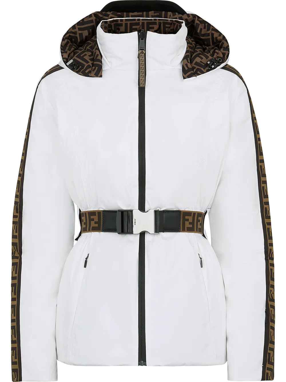 Fendi Reversible Ski Jacket in White