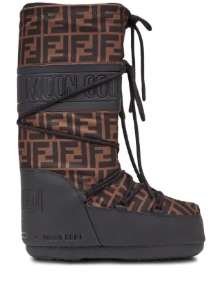 brown fendi boots