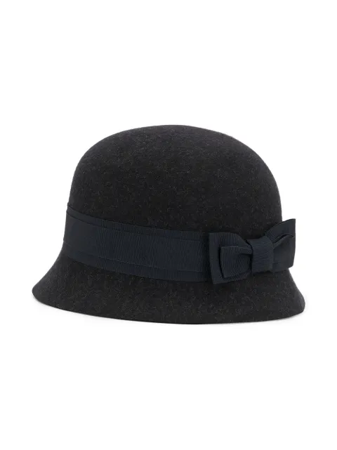 Agnès b. bow-embellished Hat - Farfetch
