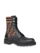 Image 2 of Fendi Rockoko FF combat boots