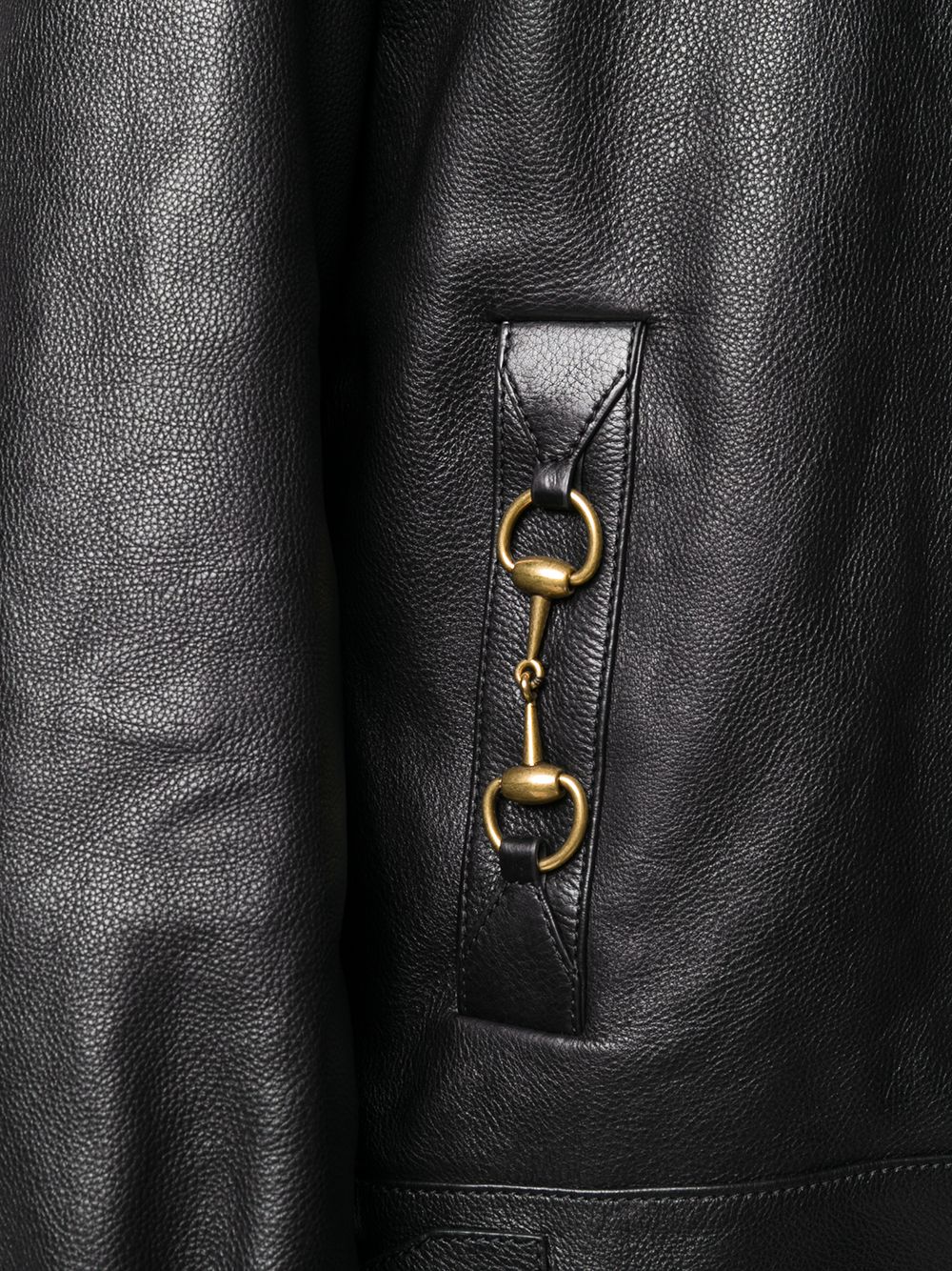 фото Gucci куртка на пуговицах с пряжками horsebit