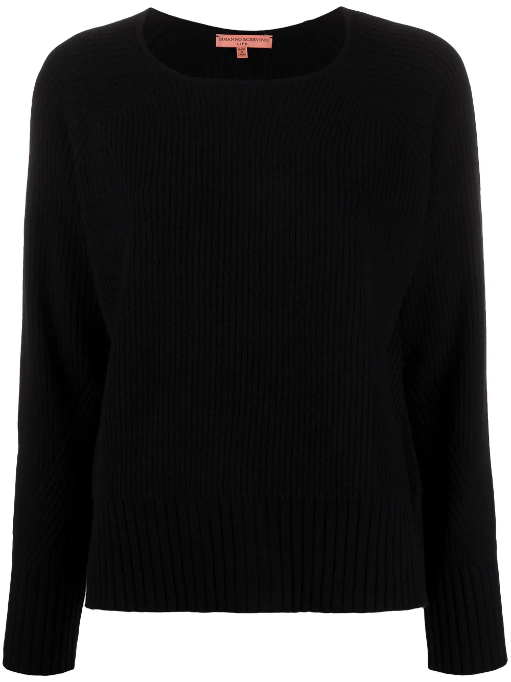 Ermanno Scervino Round Neck Ribbed Sweater - Farfetch