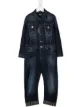 Image 1 of Dsquared2 Kids logo-patch denim jumpsuit