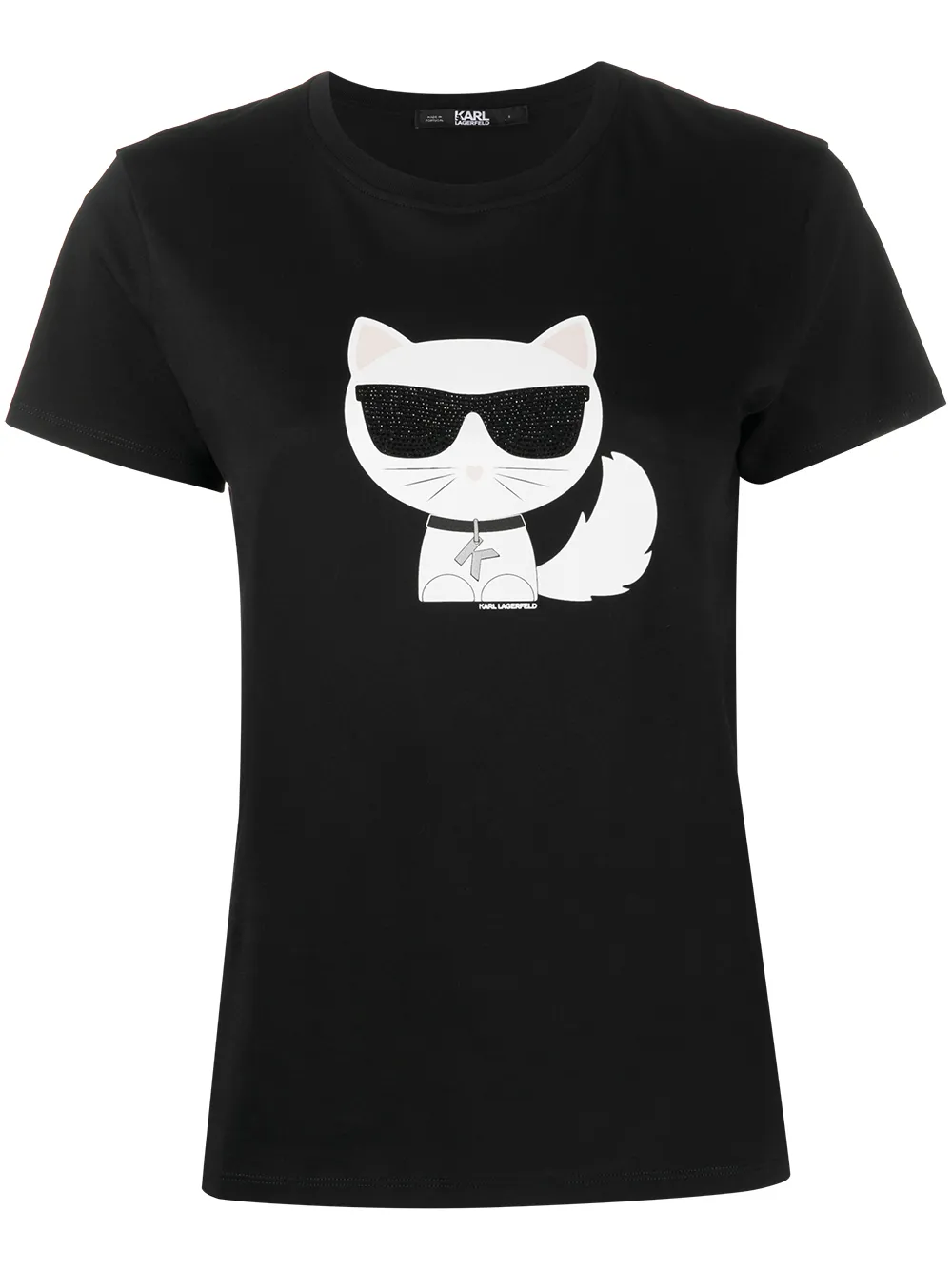 

Karl Lagerfeld K/Ikonik Choupette T-shirt - 999 black