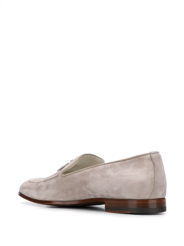 NWT Scarosso ‘Flavio’ Taupe Suede Tassel Loafers Size 43/US10 Scarosso Loafers & Slip-Ons for Men on Sale up to 90% Off  main image 2
