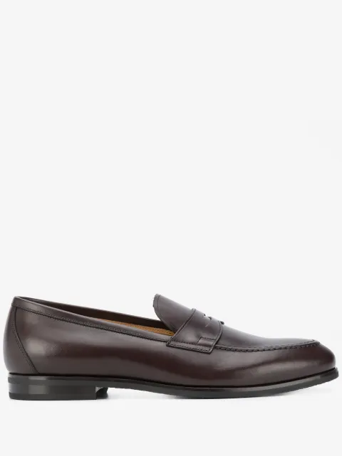 Scarosso Renato almond toe loafers