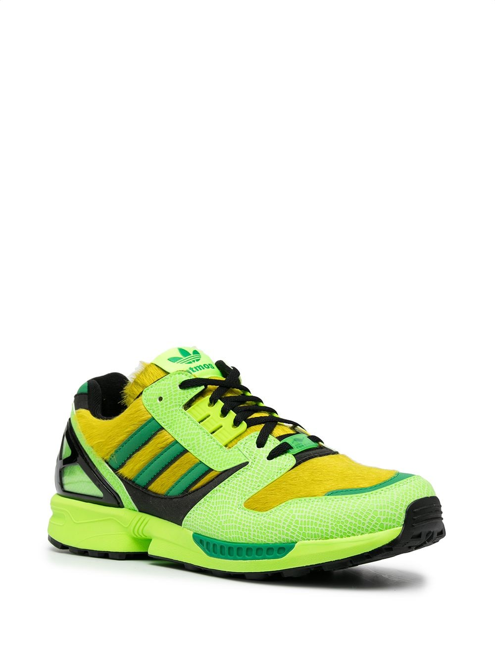 Shop Adidas Originals X Atmos Zx 8000 Sneakers In Green