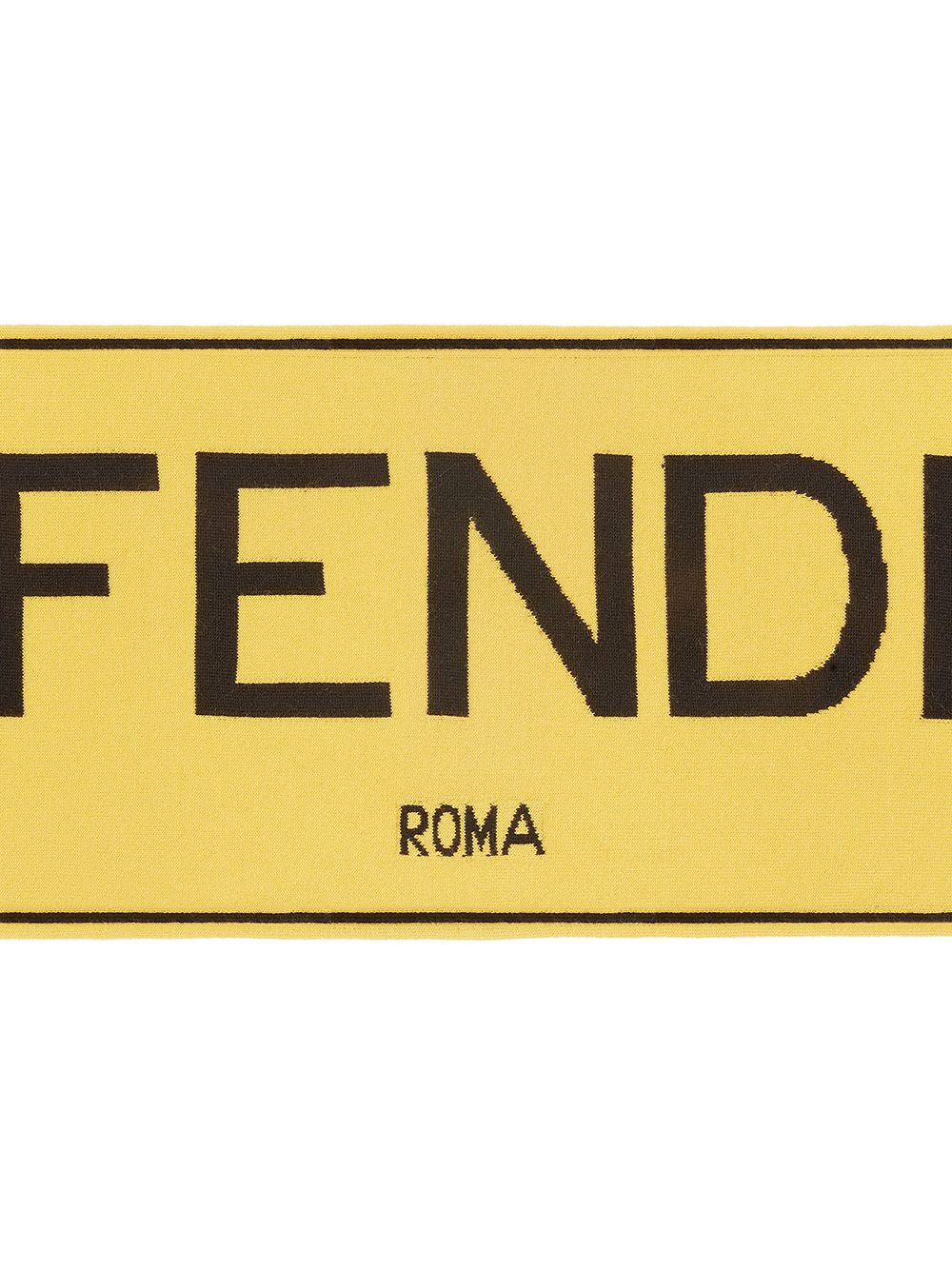 фото Fendi шарф с логотипом