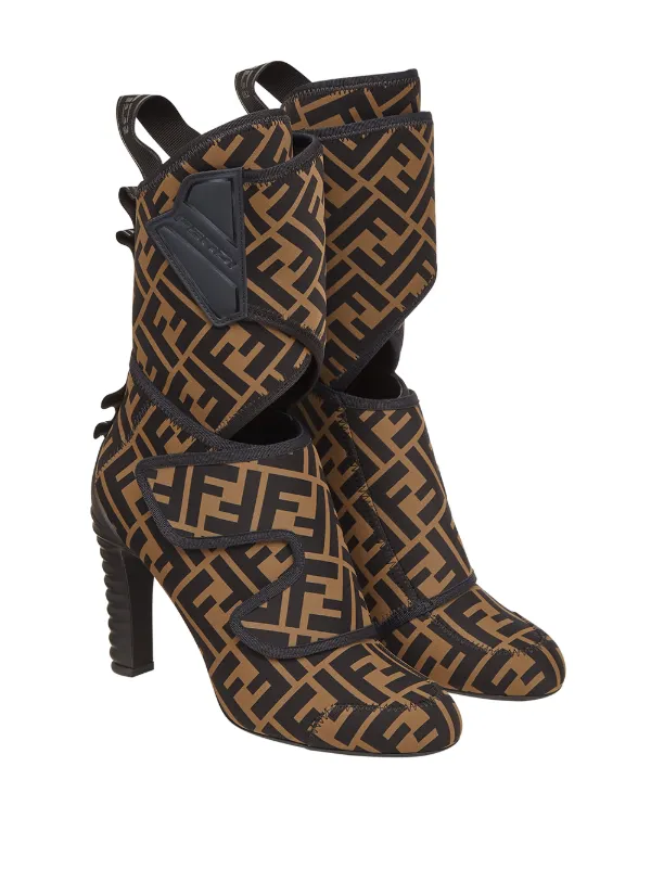 fendi brown boots