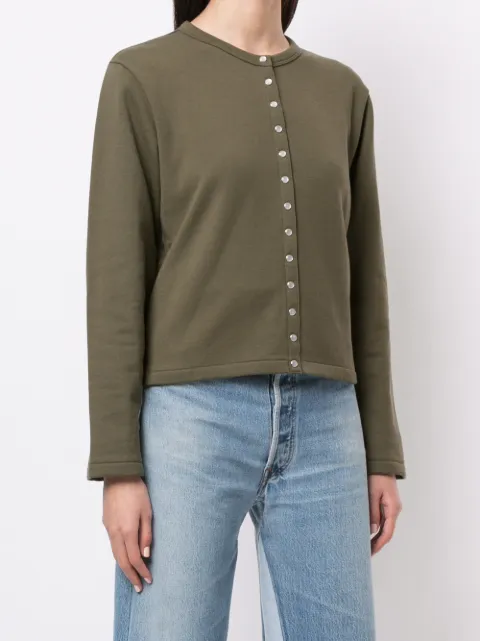 agnes b classic cardigan