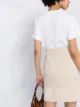 Steffen Schraut تنورة منسوجة ومنقوشة