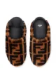 Fendi shearling FF slippers