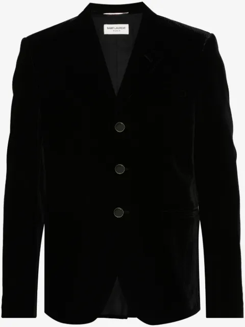 Saint Laurent velour blazer