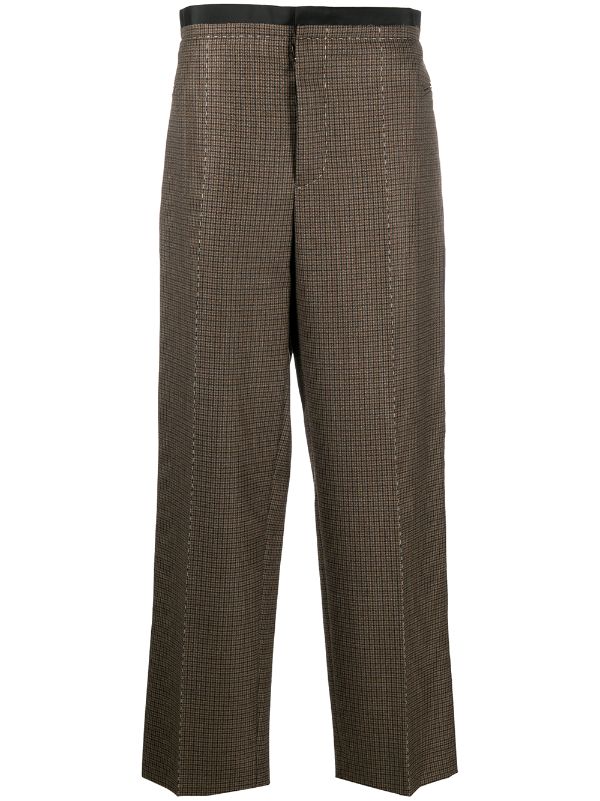 MAISON MARGIELA / check trousers