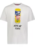 Mostly Heard Rarely Seen 8-Bit Wipes cotton T-shirt - White