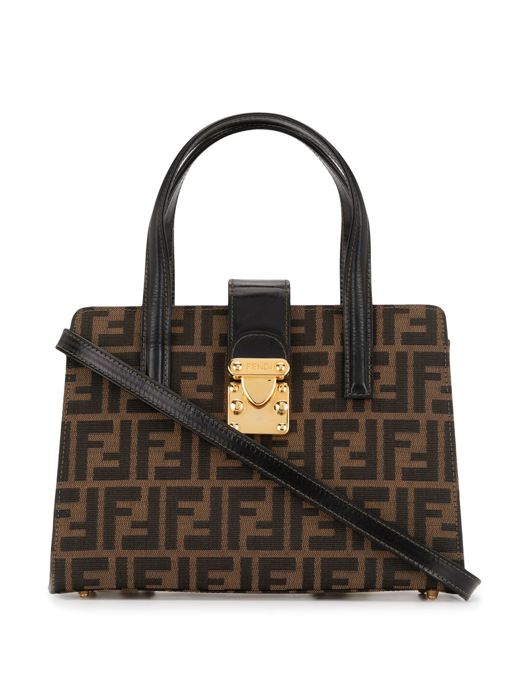 фото Fendi pre-owned сумка с узором zucca