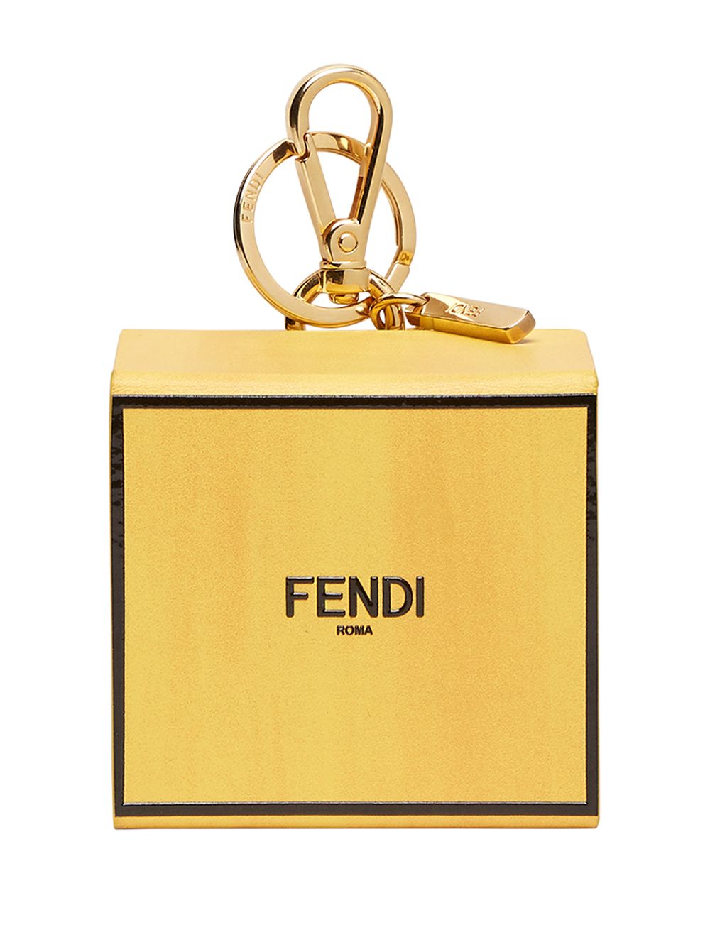 FENDI LOGO MINIBOX KEY RING