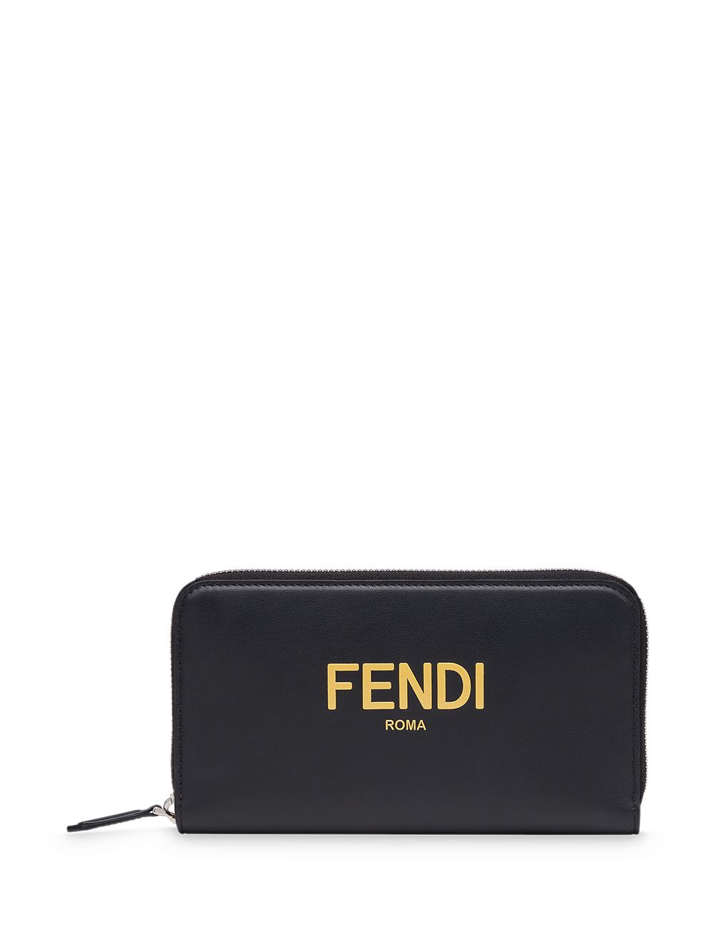 фото Fendi кошелек с круговой молнией и логотипом