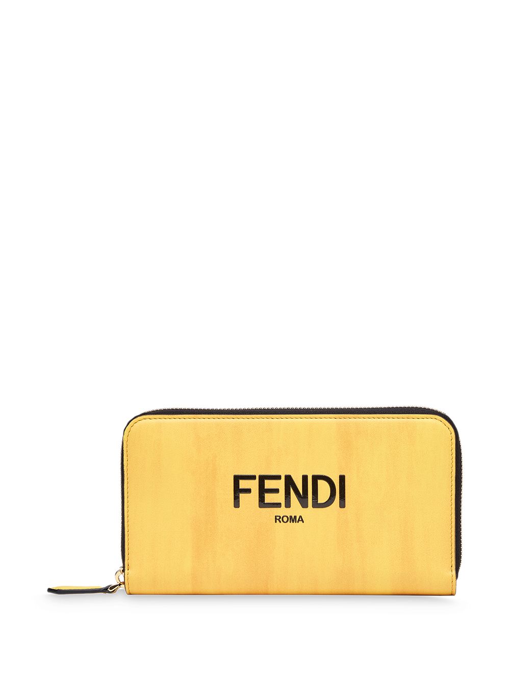 фото Fendi кошелек с круговой молнией и логотипом