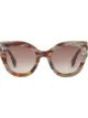 الصورة 1 من Fendi FOG439V1P cat-eye-frame sunglasses