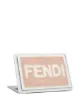 Image 2 of Fendi logo-print laptop cover