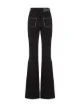 Image 2 of Fendi contrasting stitching flared jeans