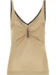 Image 1 of Fendi metallic U-neck tank top