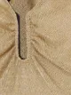 Fendi metallic U-neck tank top
