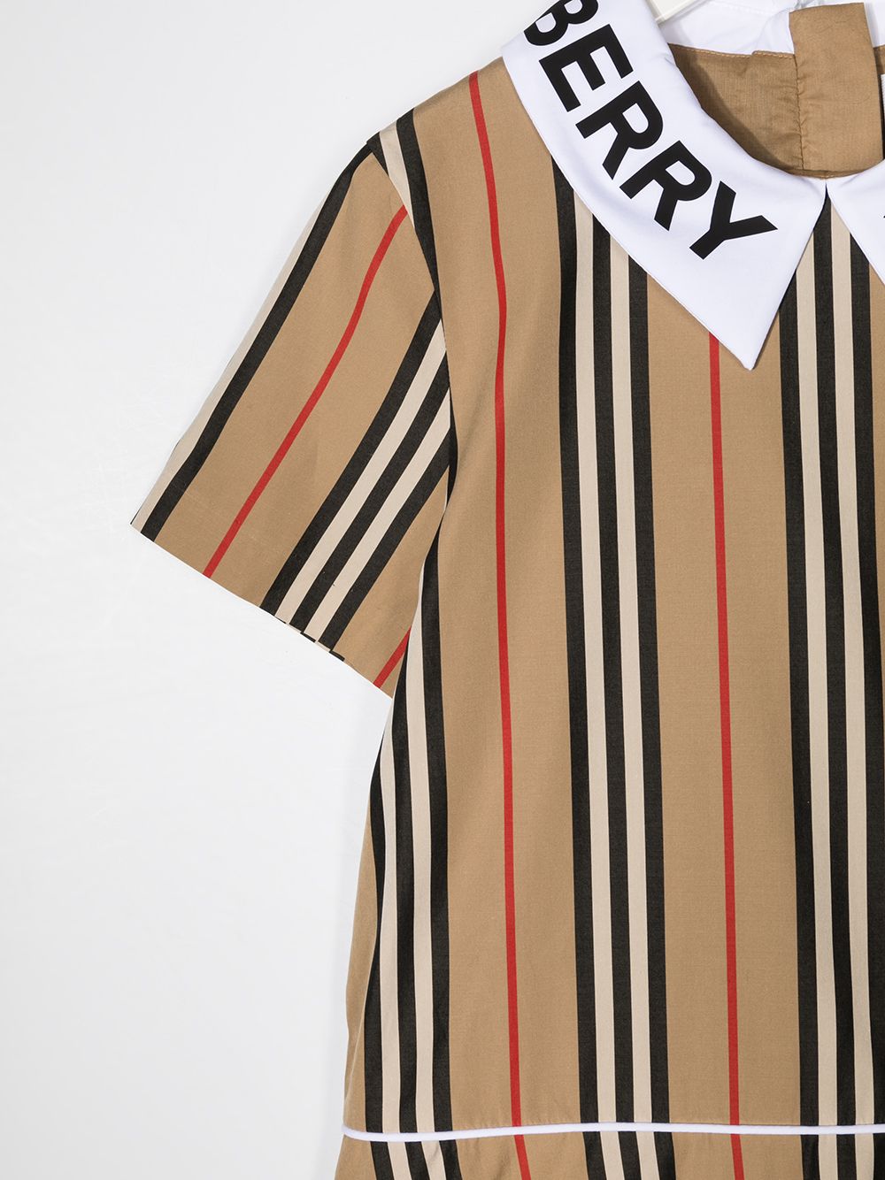 фото Burberry kids платье в полоску icon stripe