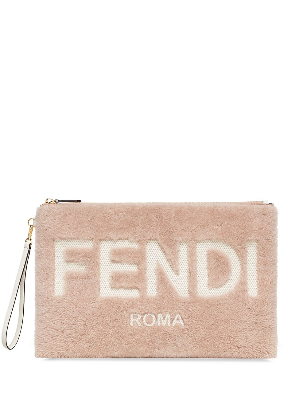 фото Fendi клатч с логотипом