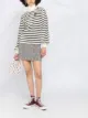 الصورة 2 من RedValentino كنزة مخططة بأزرار على الأكتاف
