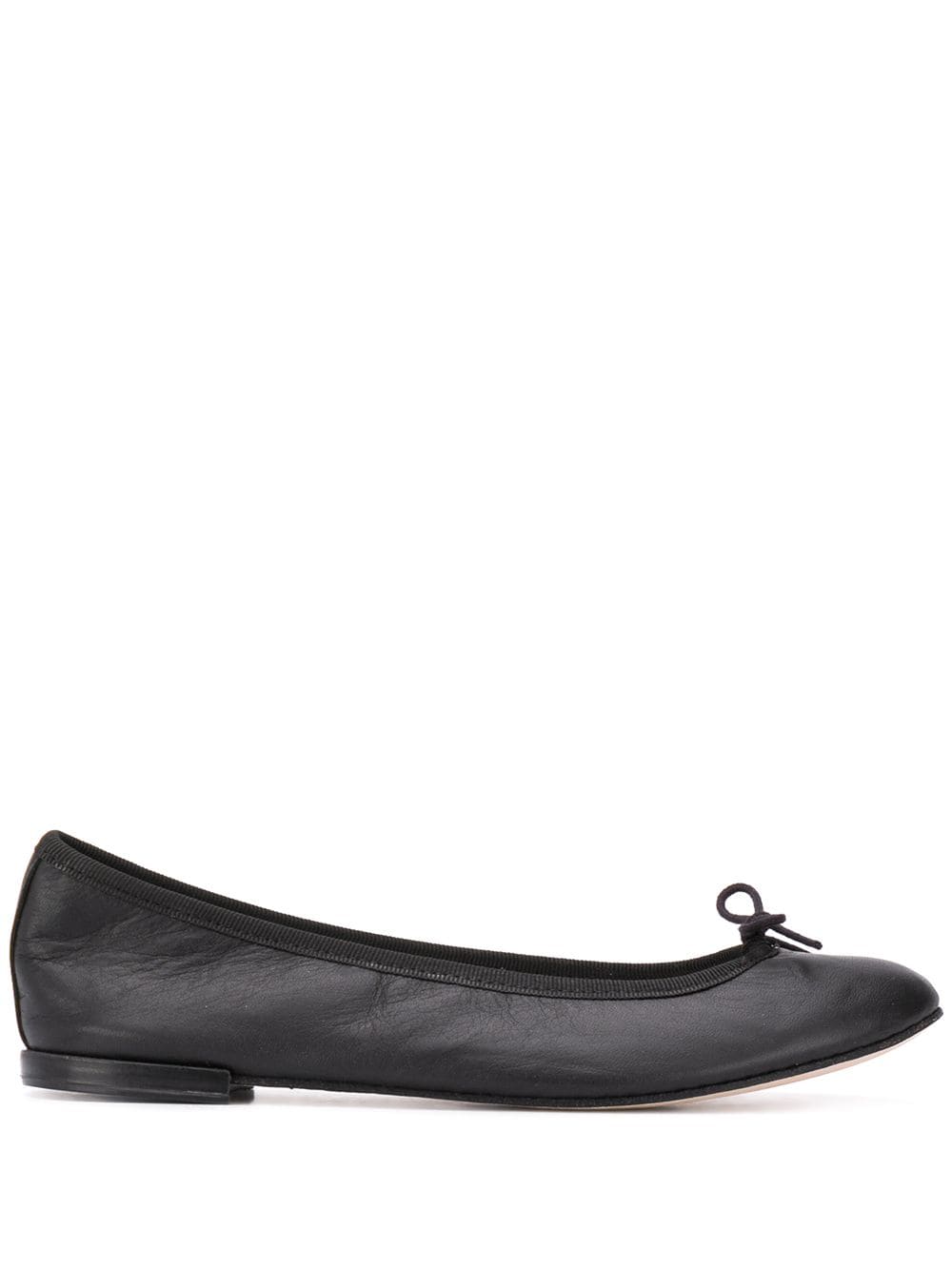 Repetto bow detail ballerina shoes Black