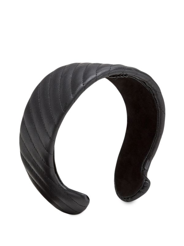 black and white fendi headband