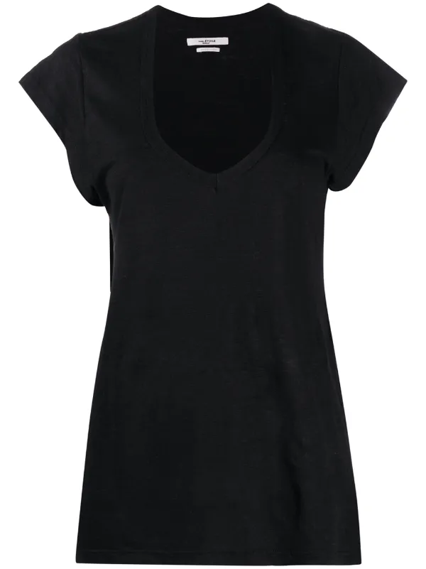 Isabel Marant Étoile U-neck Longline T 