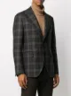 Gabriele Pasini plaid print single-breasted blazer