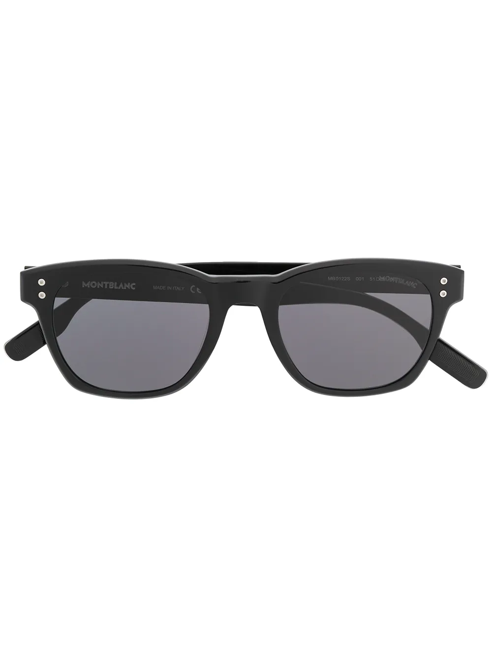 

Montblanc side logo sunglasses - Black