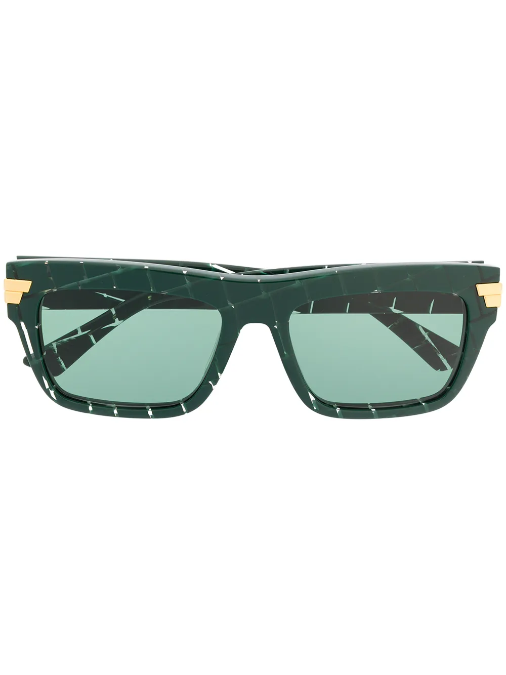 

Bottega Veneta Eyewear lentes de sol con armazón cuadrada - Verde
