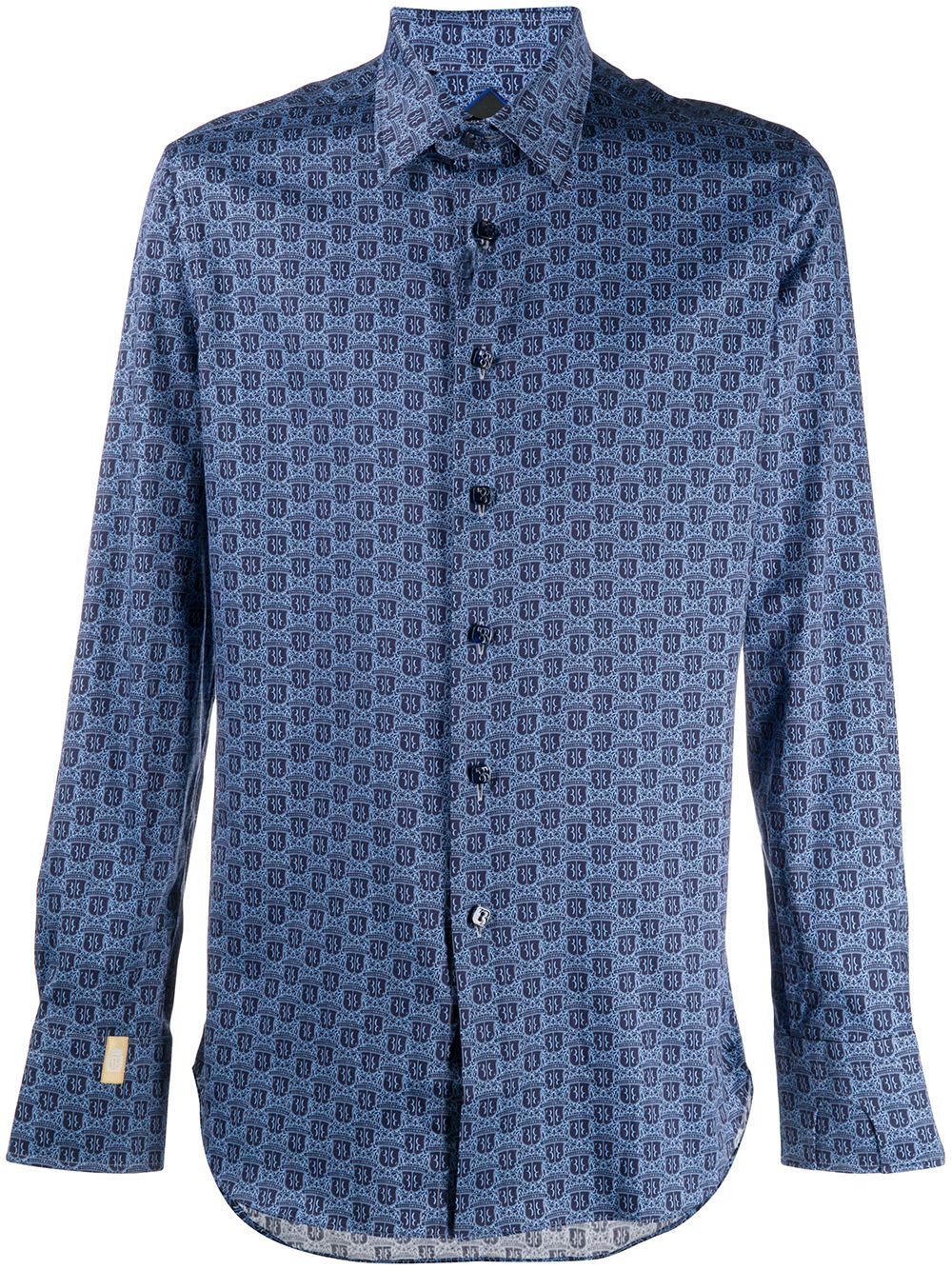 фото Billionaire milano crest poplin shirt