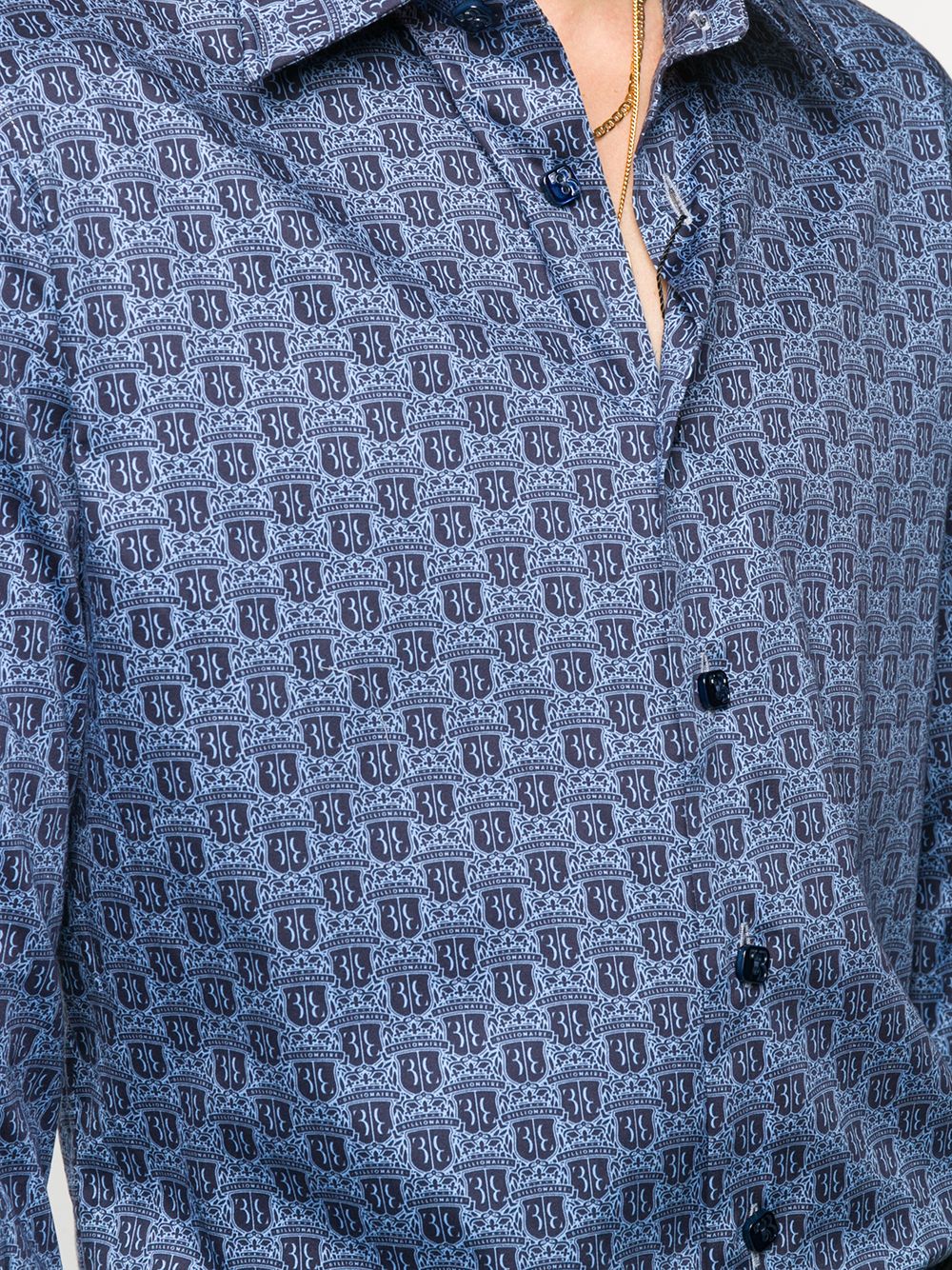 фото Billionaire milano crest poplin shirt