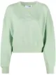 الصورة 1 من Courrèges سويت شيرت بكتف منسدل