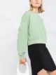 Courrèges سويت شيرت بكتف منسدل