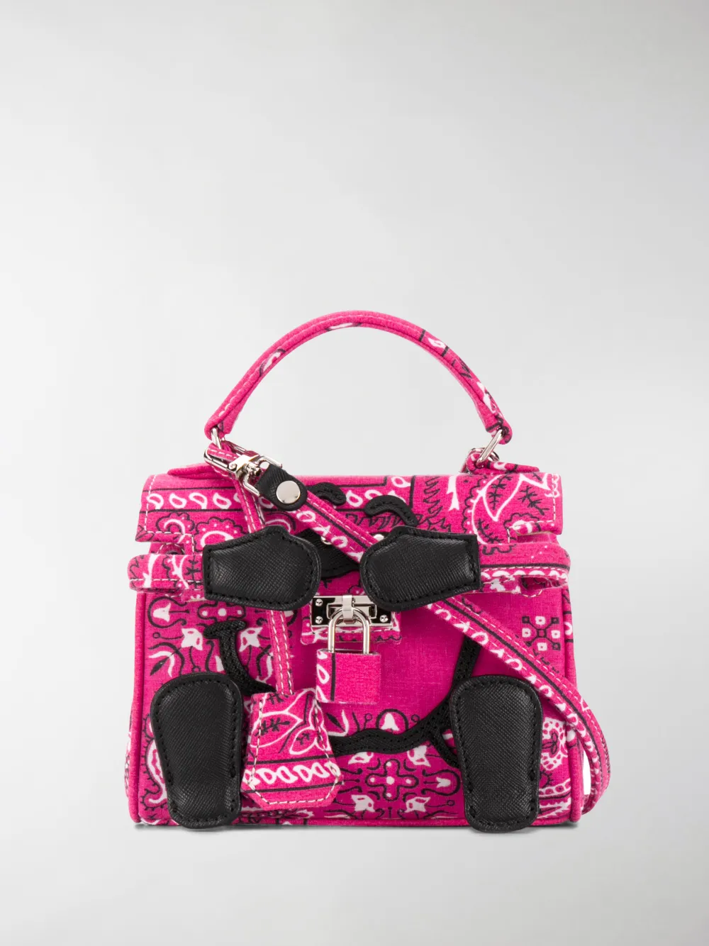Click to view more detailed imagery on our partner's website Readymade Bandana Monster Shoulder Bag In Pink