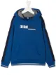 Image 1 of North Sails Kids logo print side stripe hoodie