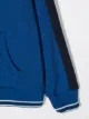 North Sails Kids logo print side stripe hoodie