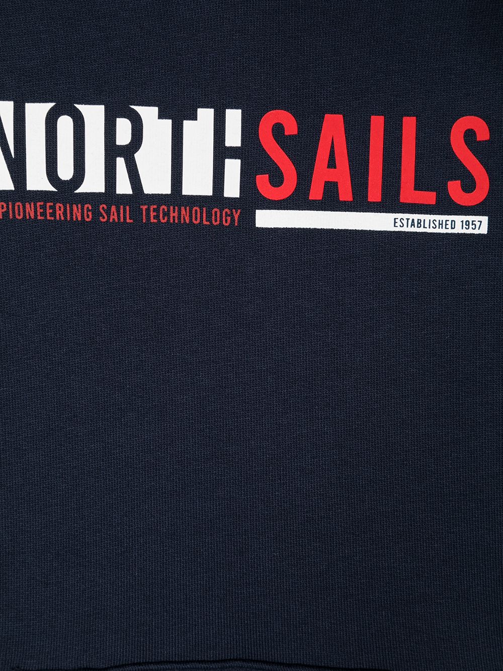 фото North sails kids худи с полосками и логотипом