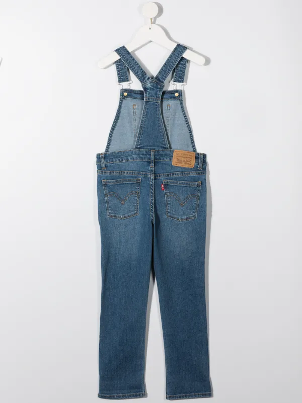 light wash dungarees