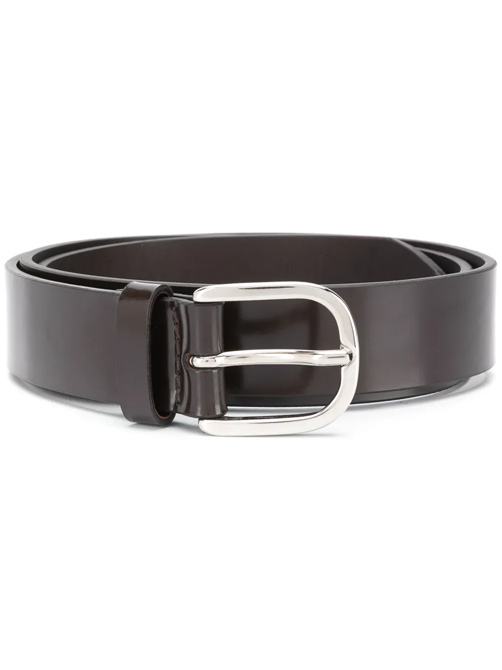 

Orciani metal-buckle leather belt - Brown